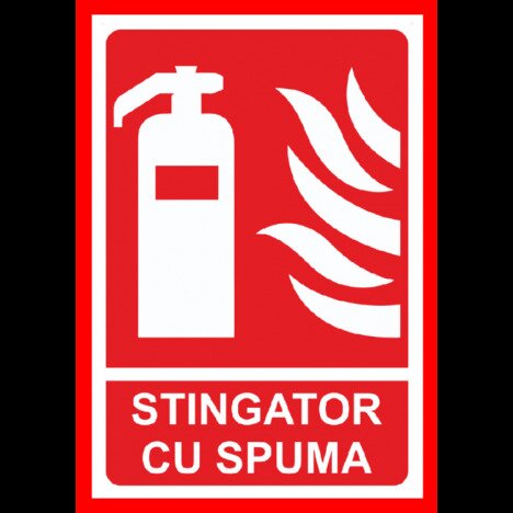 Placuta stingator cu spuma