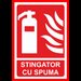 Placuta stingator cu spuma